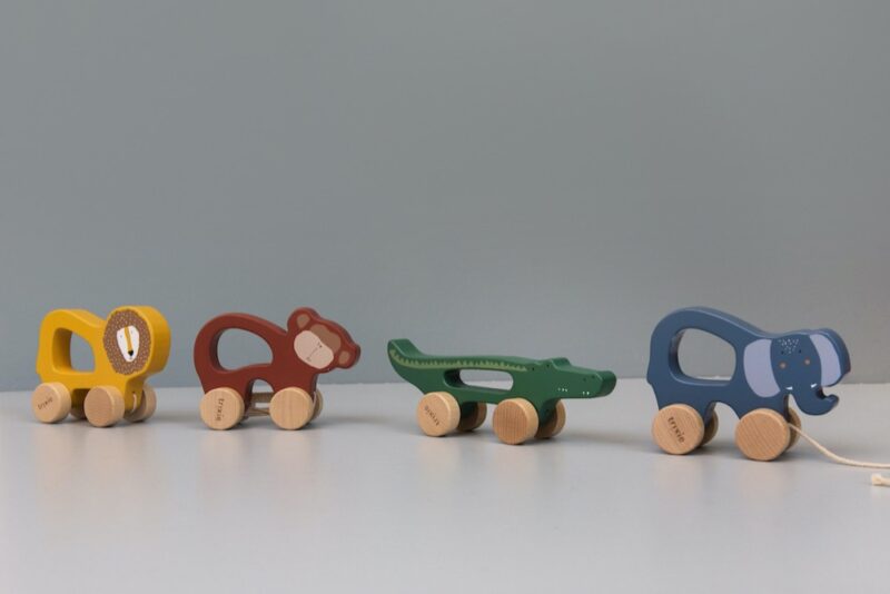 Nachziehtier aus Holz "Wooden Pull Along" – Mr. Lion – Bild 4