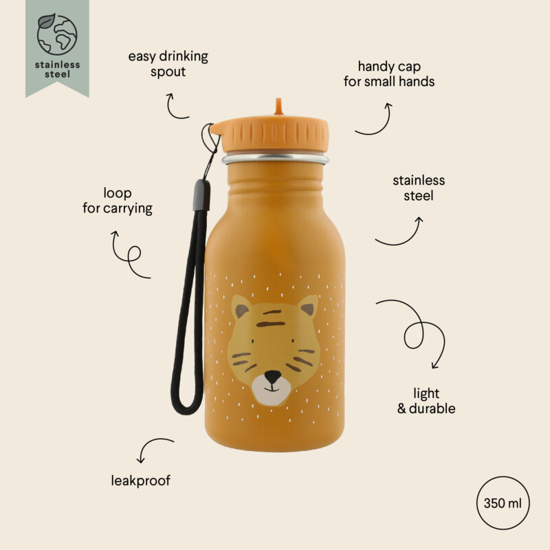 Edelstahltrinkflasche 350ml - Mr. Tiger – Bild 4