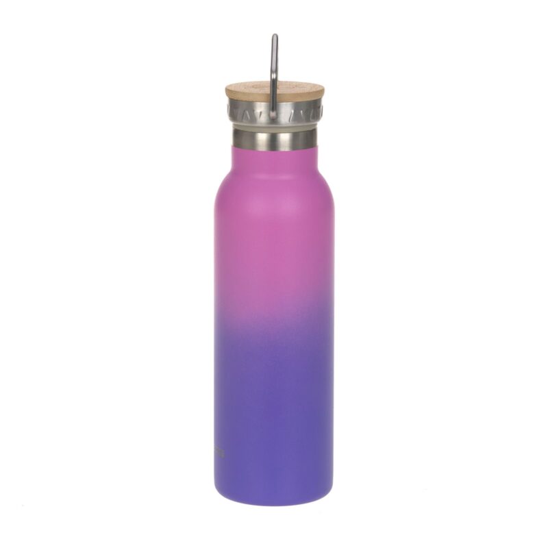 Thermo-Edelstahltrinkflasche "Unique" – Gradient Purple – Bild 2
