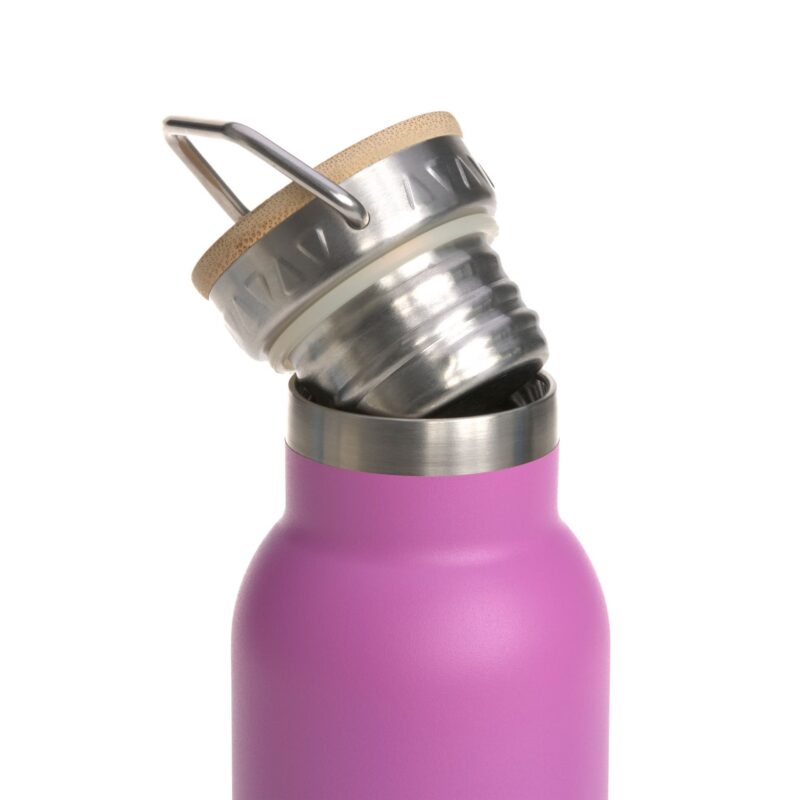 Thermo-Edelstahltrinkflasche "Unique" – Gradient Purple – Bild 3