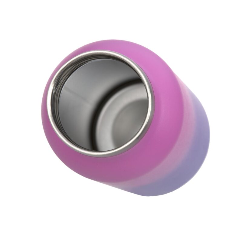 Thermo-Edelstahltrinkflasche "Unique" – Gradient Purple – Bild 4