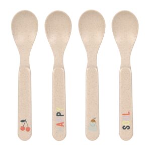 lässig - Spoon Set PP/Cellulose Happy Fruits Cherry
