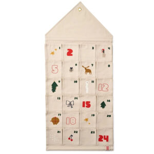 Adventskalender aus Canvas "Babbo Christmas Gift Calendar" –  Sandy/Holiday Mix
