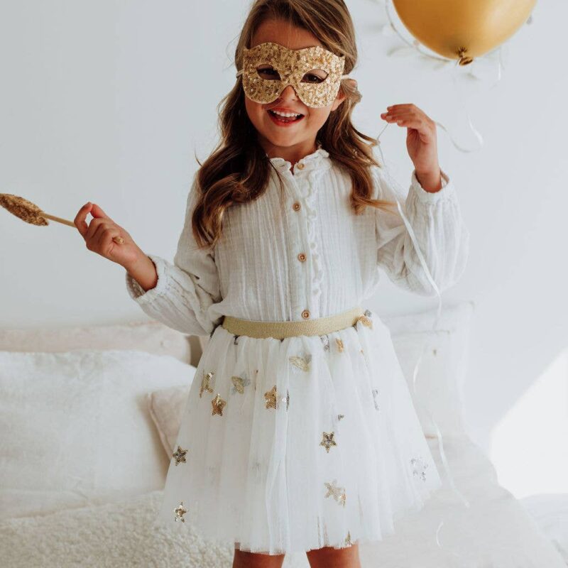 Maske - Goldene Pailletten – Bild 3