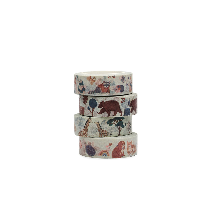 Washi Tape "Mützen und Schals" – Bild 3