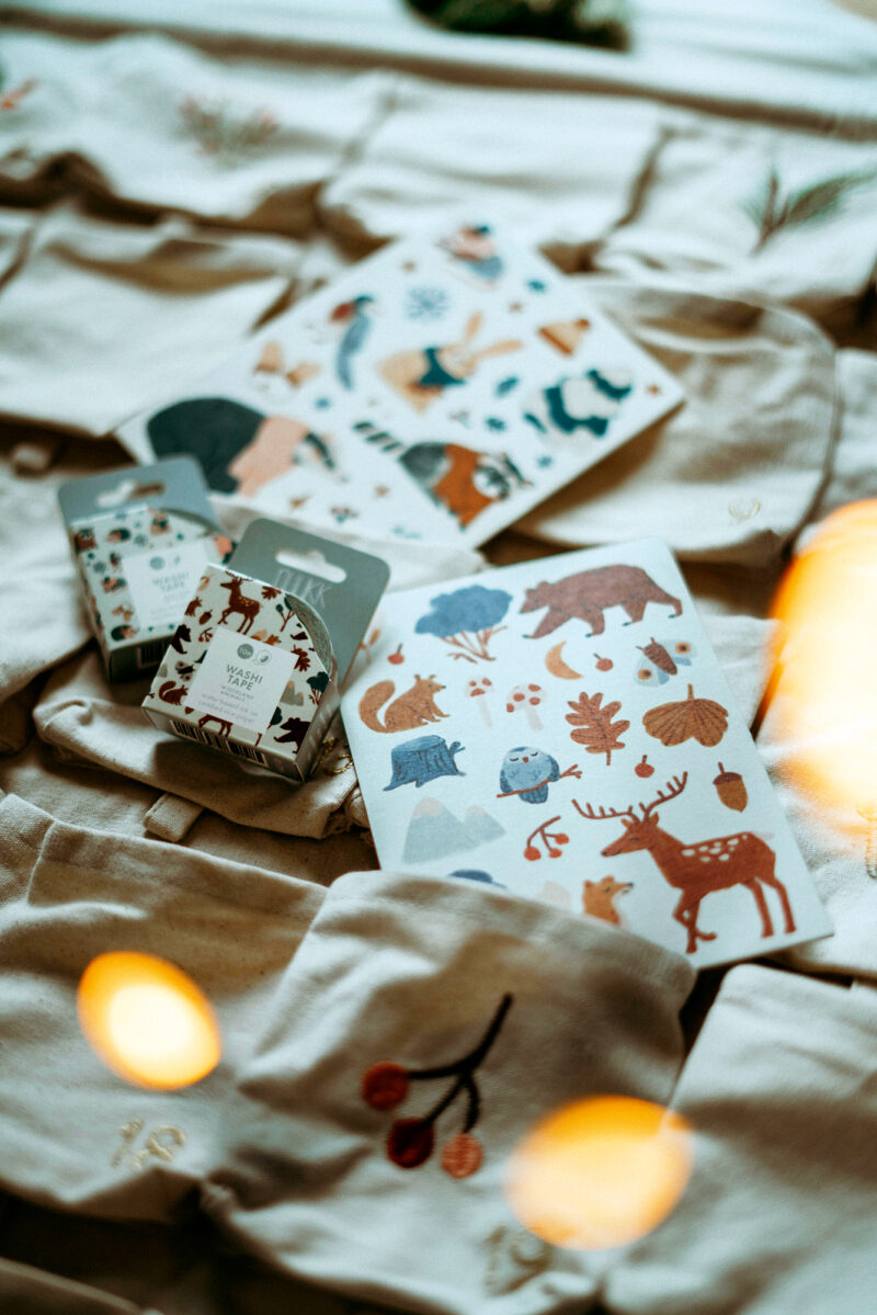 Washi Tape "Mützen und Schals" – Bild 4
