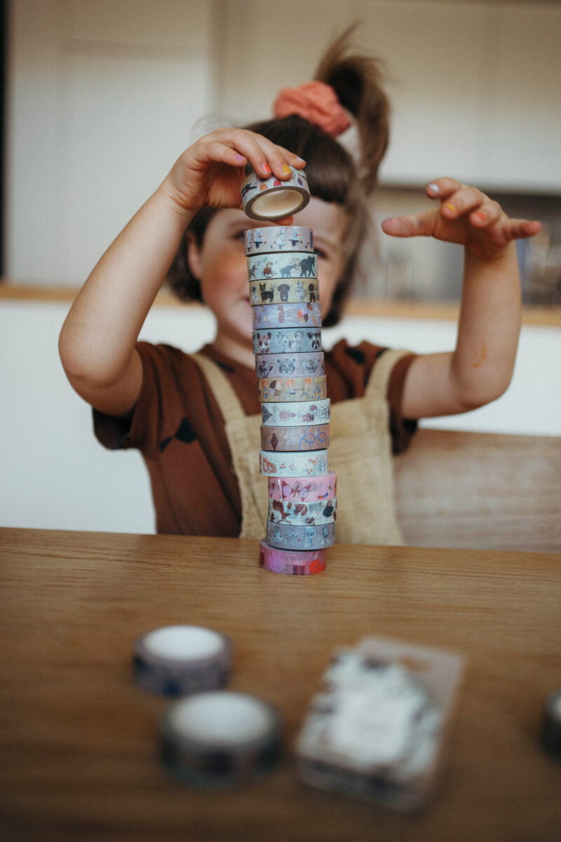 Washi Tape "Schneemann" – Bild 3