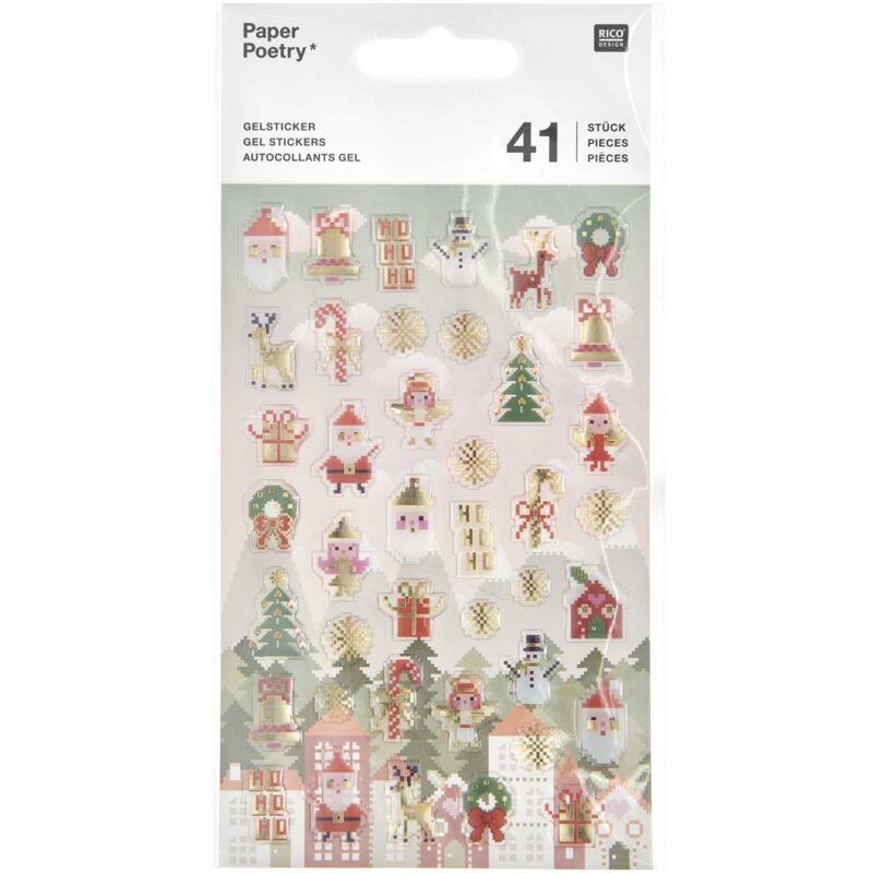 Gel-Sticker "Paper Poetry" – Put A Bow On It / Pixel – Bild 2