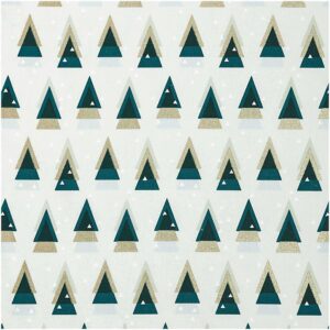 rico design - GRAFISCHE TANNEN IN MINT UND GOLD