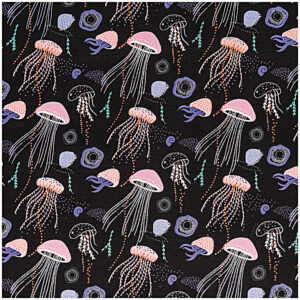rico design - SCHWARZE QUALLEN NEON