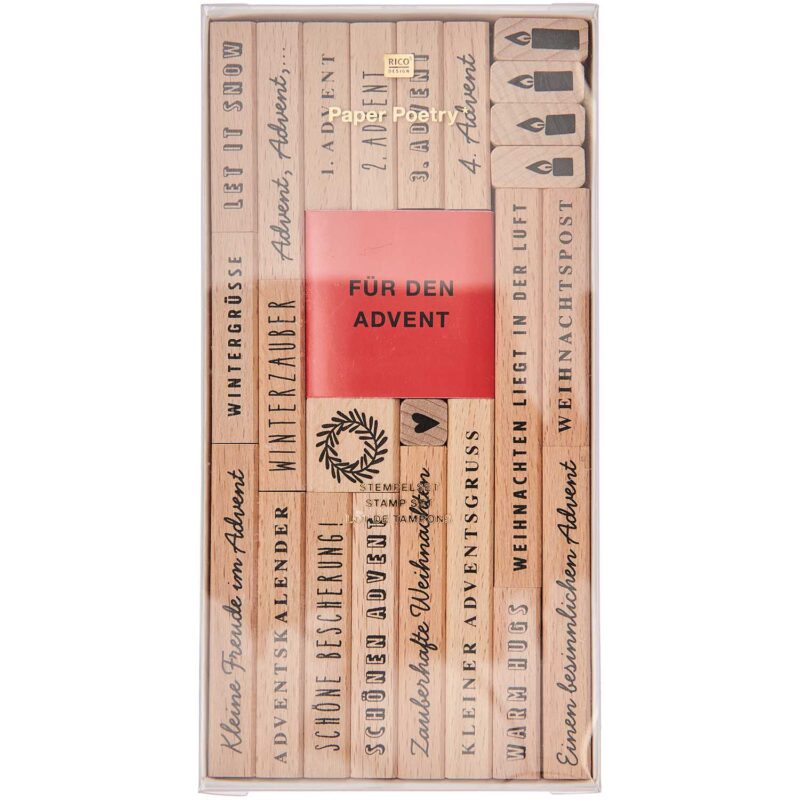 Stempel-Set für den Advent – Bild 2