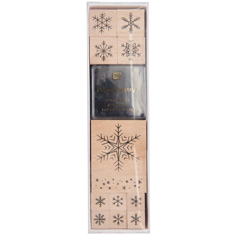 Stempel-Set – Schneeflocken – Bild 2