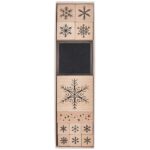 rico design - Stempelset Schneeflocken FSC 100%