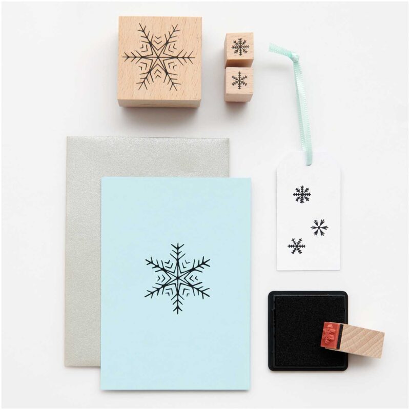Stempel-Set – Schneeflocken – Bild 3