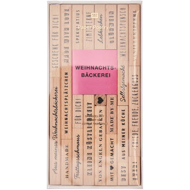 Stempel-Set – Weihnachtsbäckerei – Bild 2