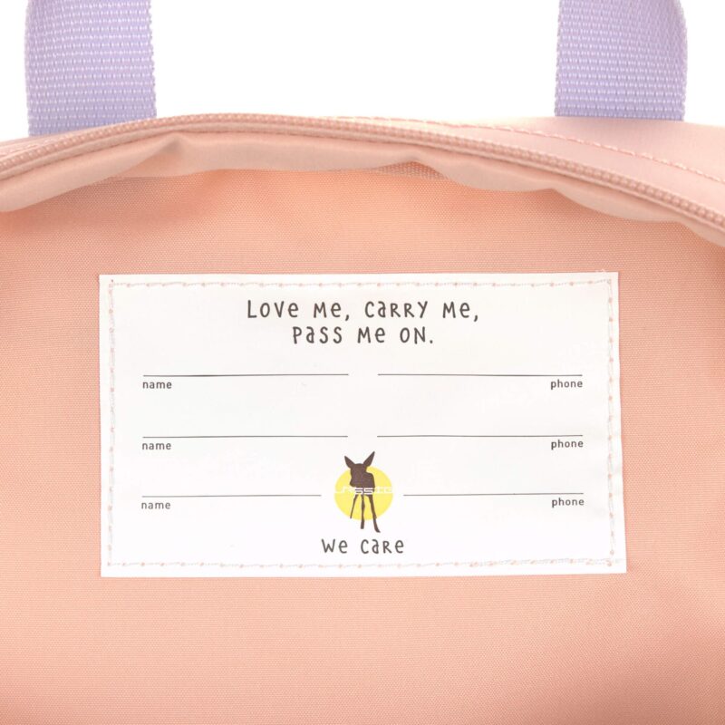 Kindergartenrucksack Square - Little Gang, Kirsche Rosa – Bild 5