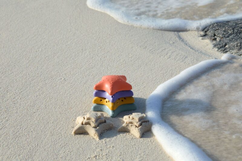 Stapelspielzeug "Sand & Wasser" – Seestern / Bunt – Bild 3