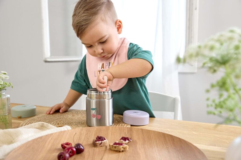 Thermobehälter "Food Jar" – Happy Fruits, Kirsche – Bild 3