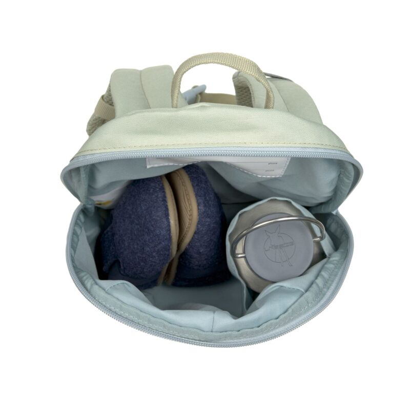 Kindergartenrucksack "Tiny Backpack Outdoor" – Cloud / light Khaki – Bild 3