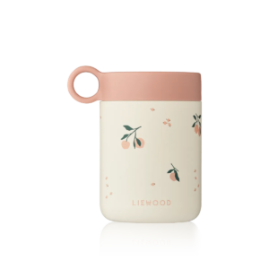 Liewood - Kiani Printed Food Jar (1232 Peach / Sea shell)