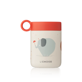 Liewood - Kiani Printed Food Jar (2334 Circus / Sandy)