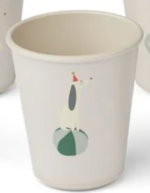 Liewood - Lana Becher 6er-Pack Circus / Sandy (Ball-Robbe) Liewood - Lana Becher 6er-Pack Circus / Sandy (Ball-Robbe)