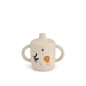 Liewood - Neil Silikon Trinklerntasse 150 ml Circus / Sandy