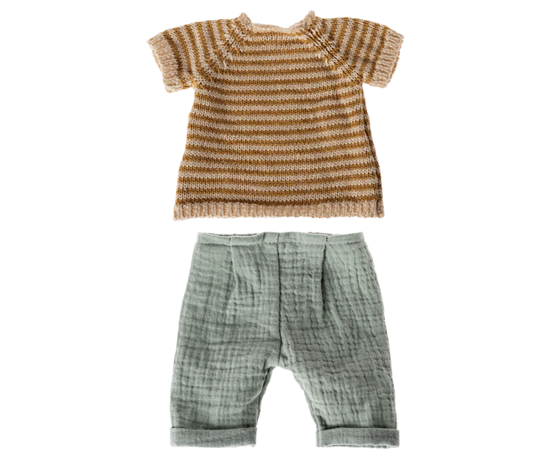 Maileg - Strickhemd und -hose