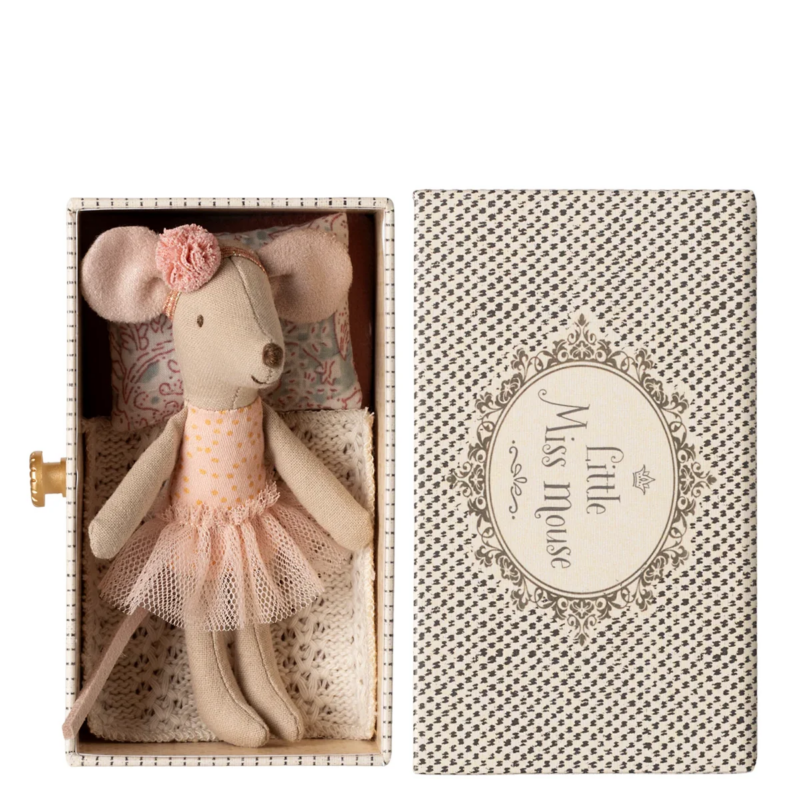 Maus "Little Sister" – Tanzmaus im Tagesbett – Bild 3