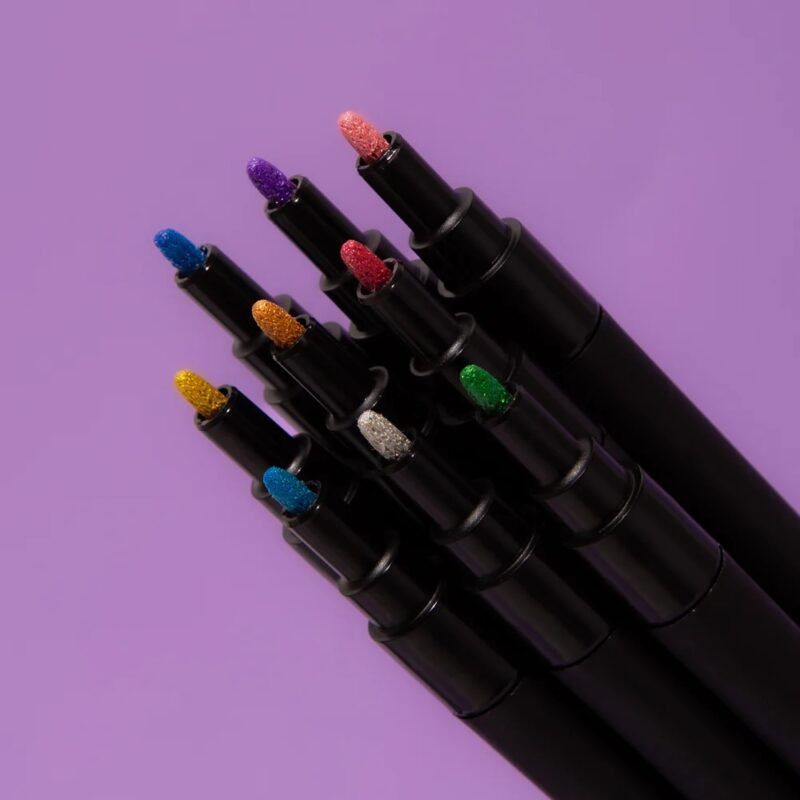 9 Filzstifte "Feltpens" – Glitter – Bild 3