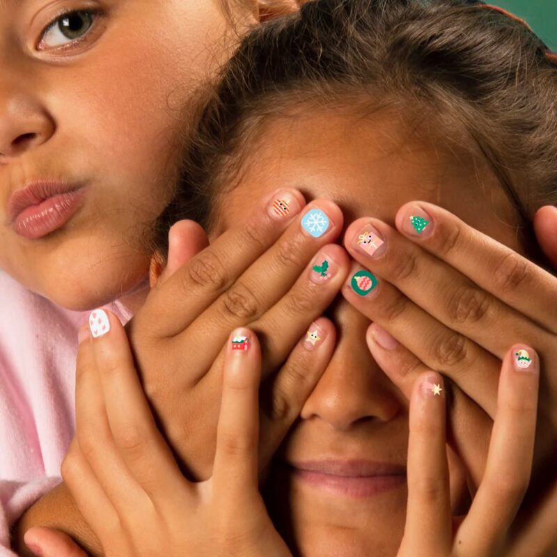 Aufkleber für die Nägel "Nail Stickers" - HO HO HO – Bild 2