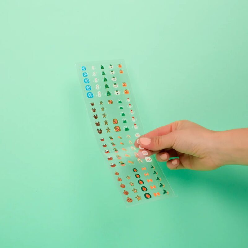 Aufkleber für die Nägel "Nail Stickers" - HO HO HO – Bild 3