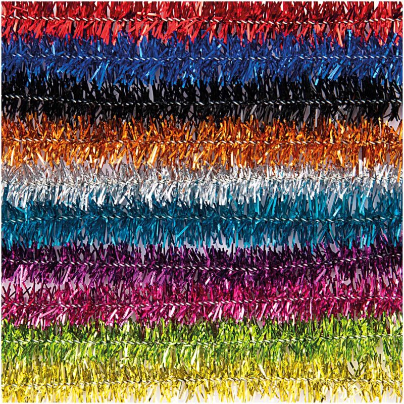 rico design - CHENILLEDRAHT GLITTER BUNT