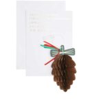 rico design - Pop Up Karte I love Christmas - Zapfen