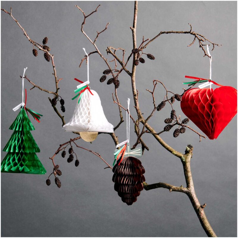 Grußkarte "Pop Up " – I love Christmas / Zapfen – Bild 4