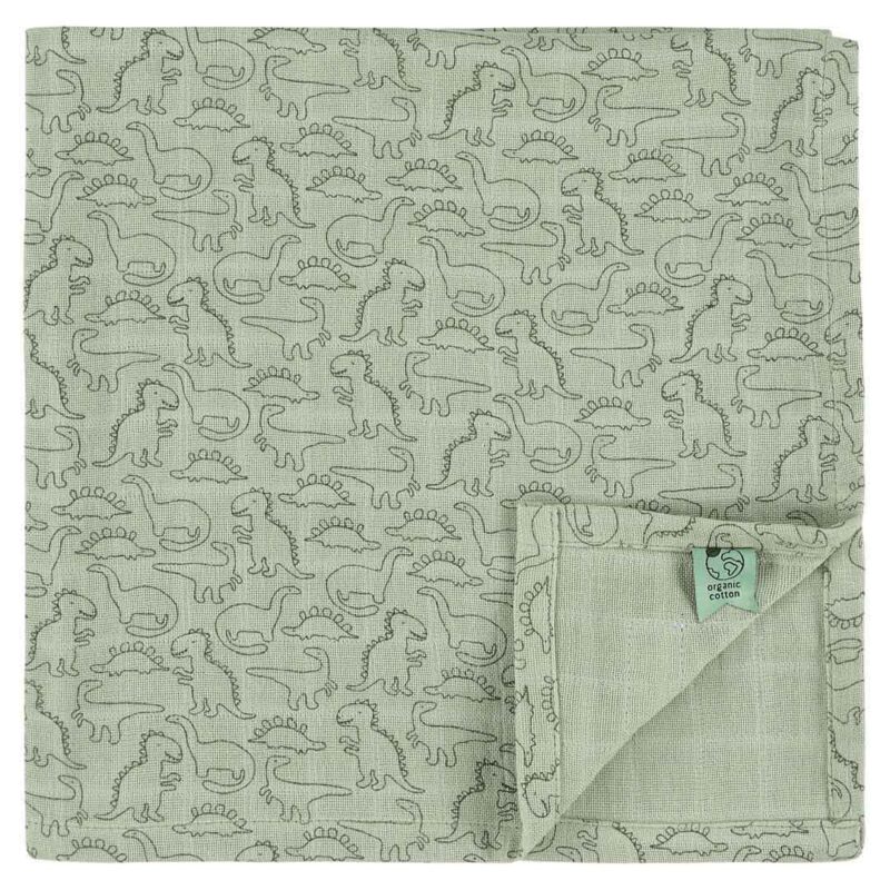 3er-Set  Mulltücher "Muslin Cloths" – Daring Dino – Bild 4