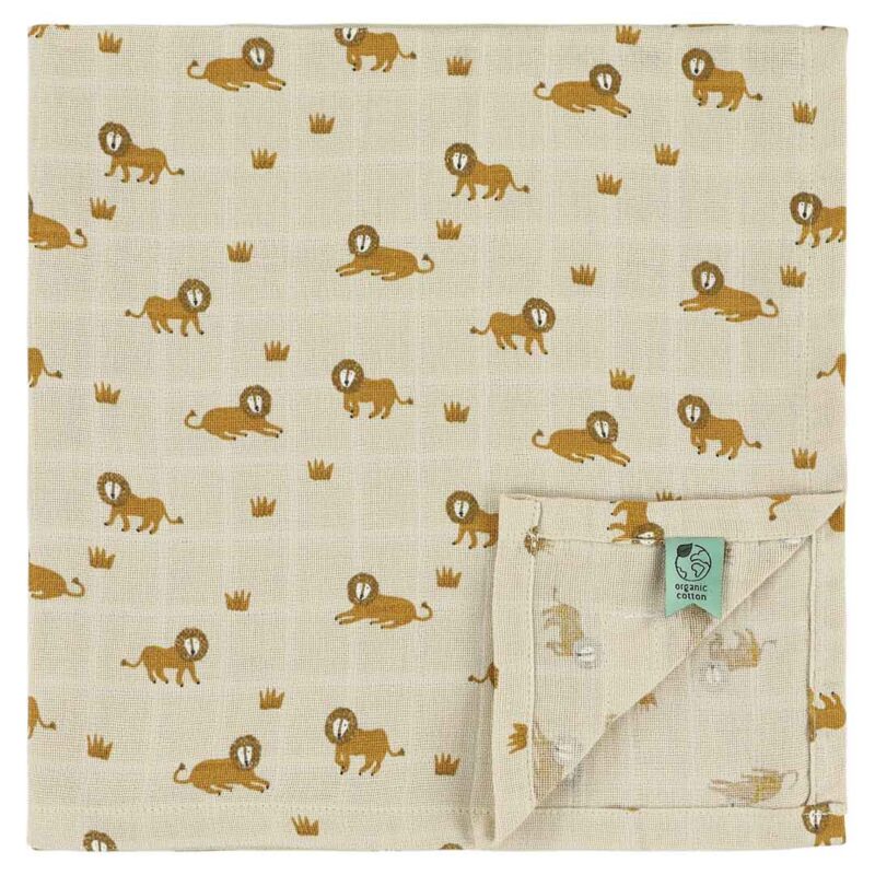 3er-Set  Mulltücher "Muslin Cloths" – Lively Lion – Bild 2