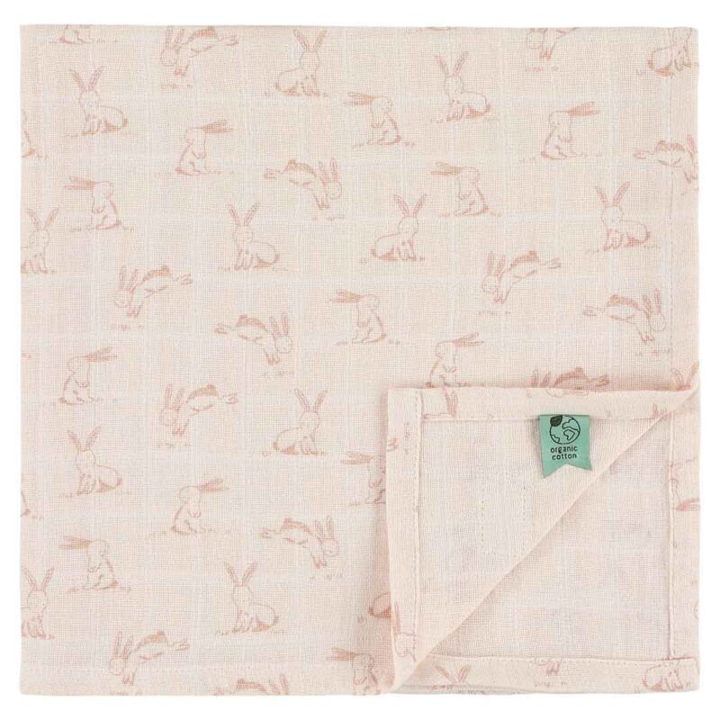 3er-Set  Mulltücher "Muslin Cloths" – Rosy Rabbit – Bild 4