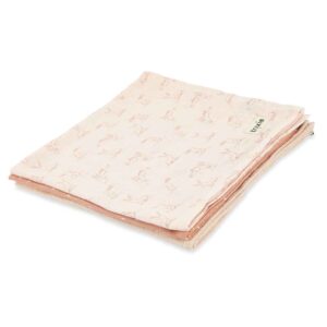 Trixie Baby - Mulltücher 3-pack mix 55x55cm - Rosy Rabbit