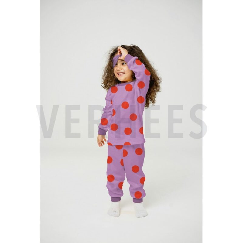 Flanell - Polka Dots - Lavender – Bild 3