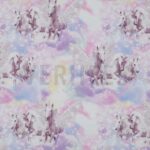 verhees textiles - Jersey - Digital Unicorns - Clouds verhees textiles - Jersey - Digital Unicorns - Clouds