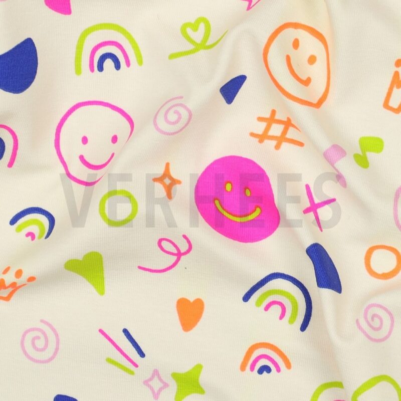 Neon Doodles - Off White – Bild 3