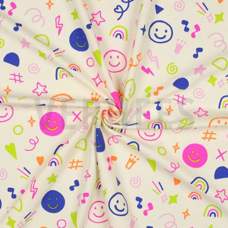Neon Doodles - Off White – Bild 4