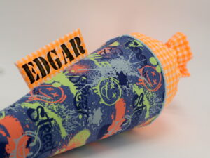 Schultüte "Neon Graffiti"- mit Namen