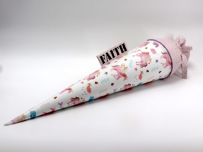 Schultüte "Unicorns"- mit Namen – Bild 4