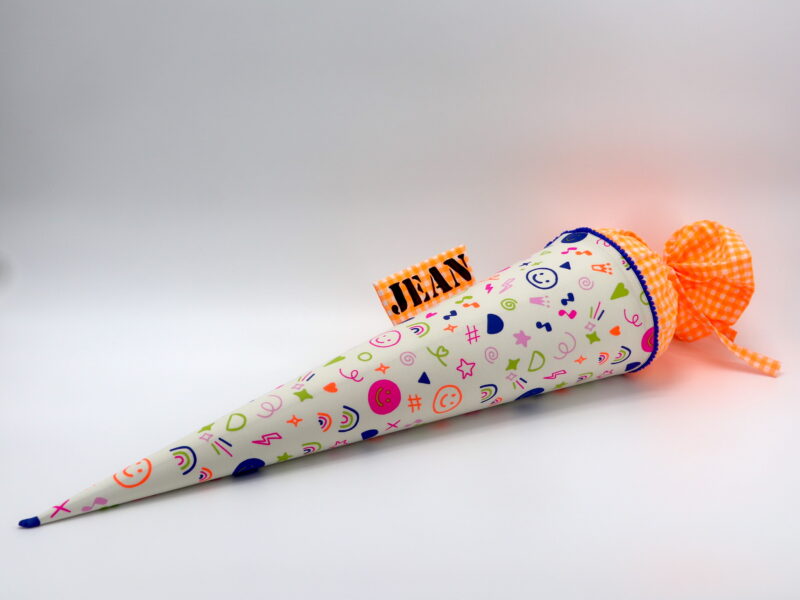 Schultüte "Doodle"- mit Namen – Bild 3