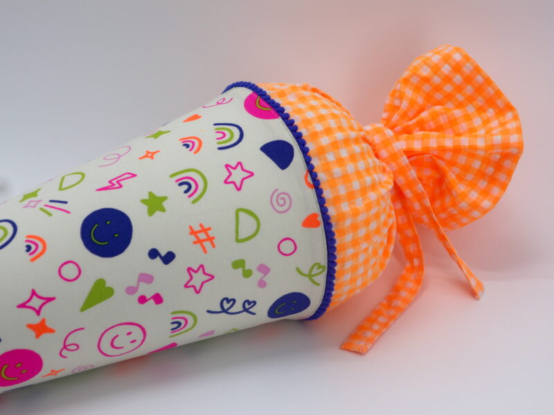 Schultüte "Doodle"- mit Namen – Bild 2