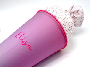 Schultüte "Rosa Farbverlauf"- mit Namen