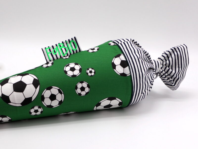 Schultüte "Fussball"- mit Namen – Bild 3
