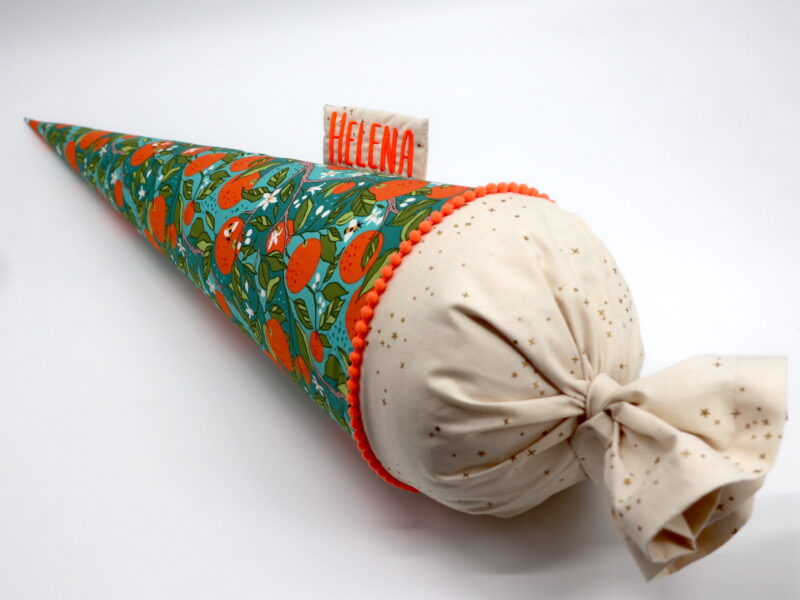 Schultüte "Orangen"- mit Namen – Bild 5